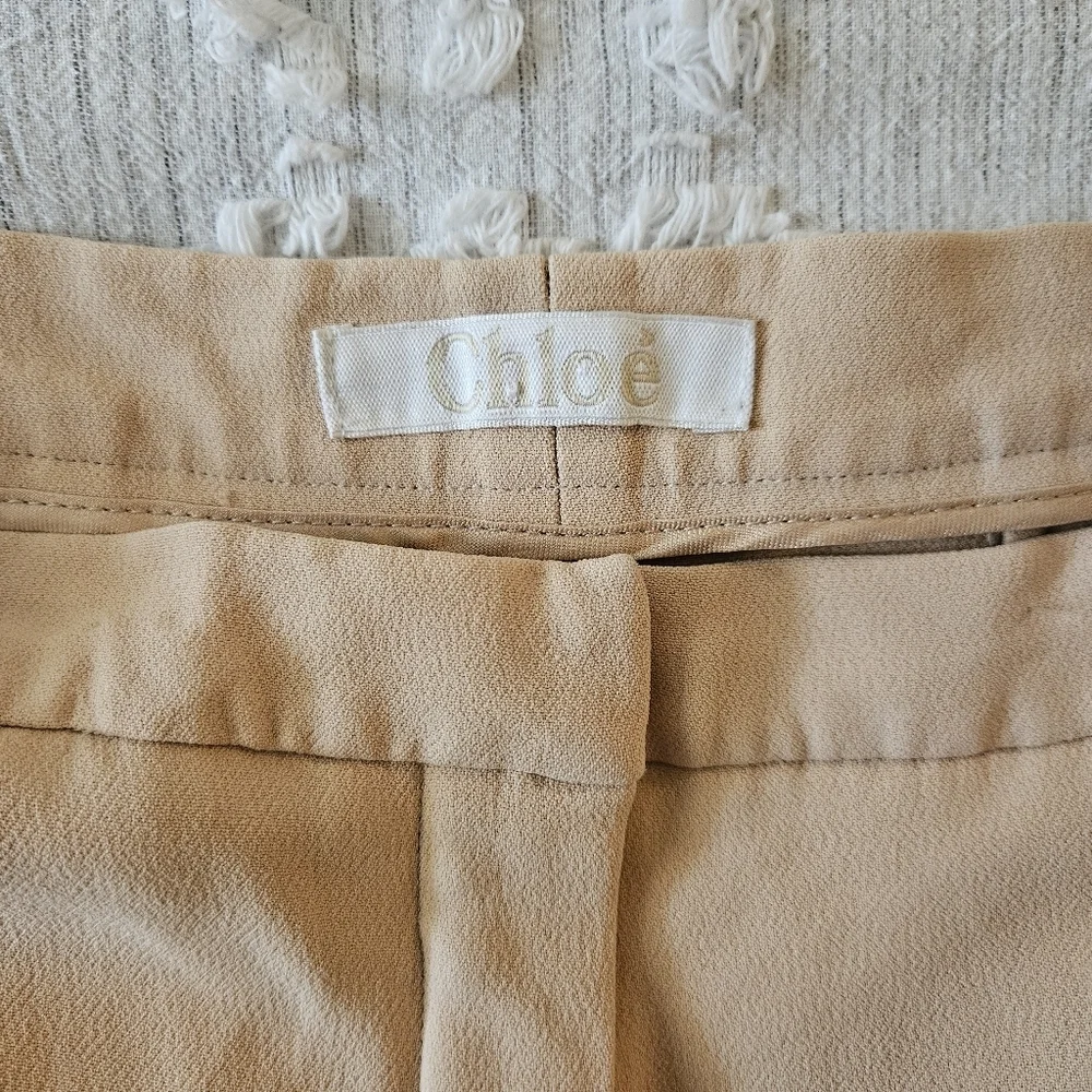 Chloé Trouser Size 38 (French) Color Peach - Picture 4 of 10